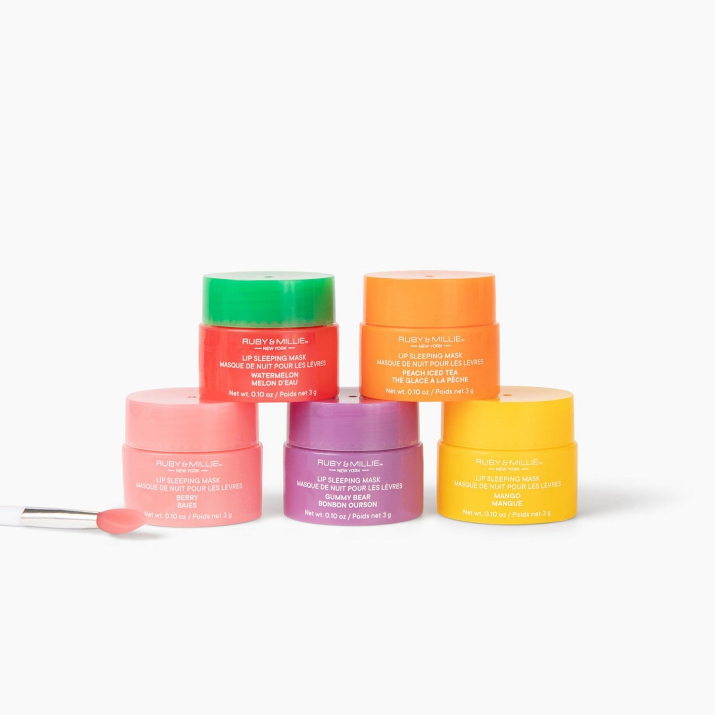 MINI LIP SLEEPING MASKS, 5-PACK