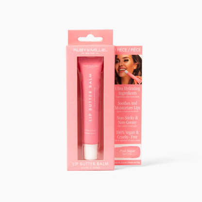 LIP BUTTER BALM PINK SUGAR