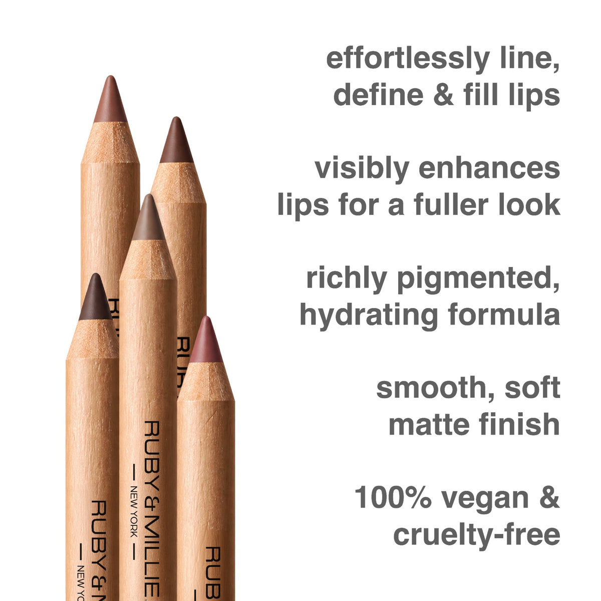 ARTIST PRO LIP PENCILS, 5-PACK