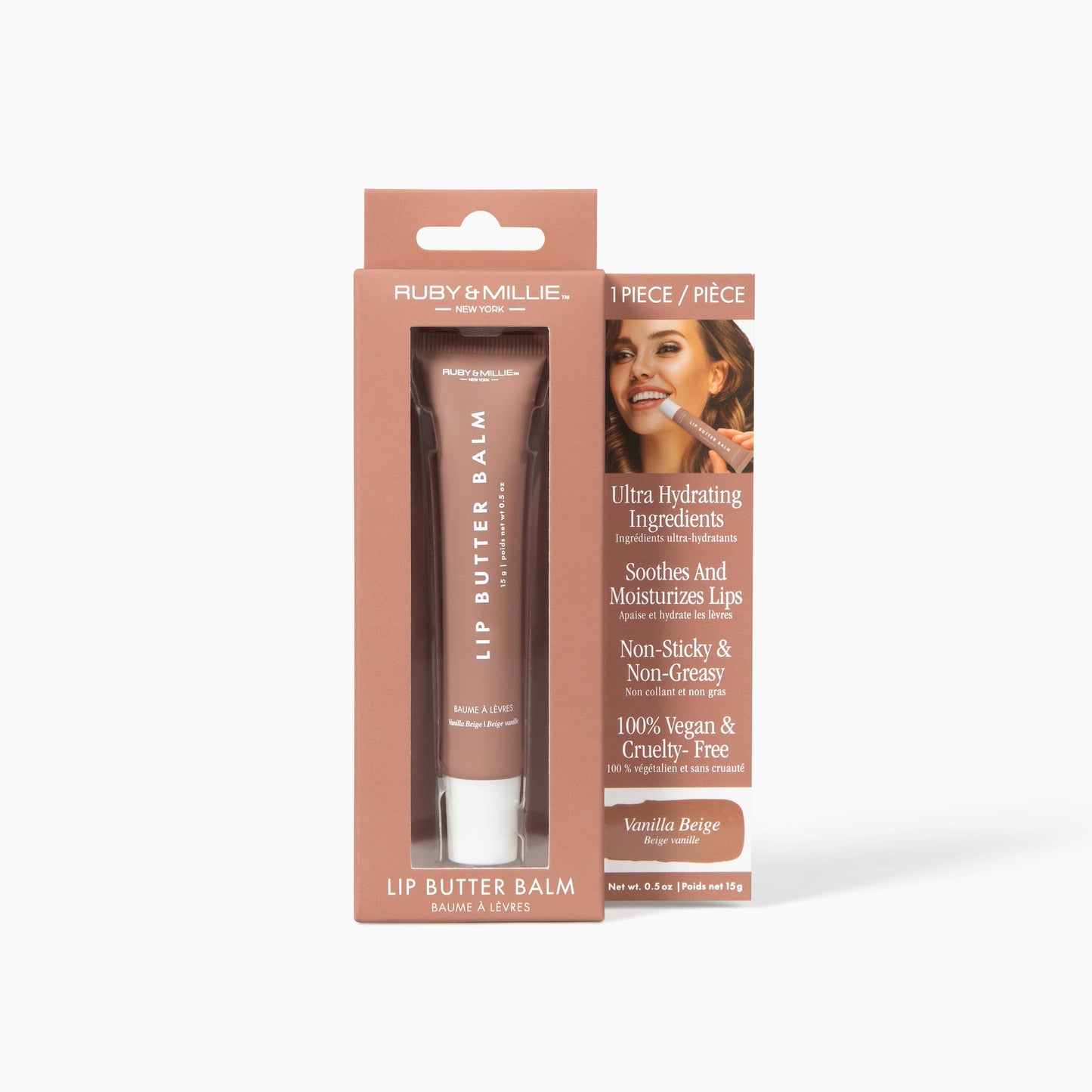 LIP BUTTER BALM VANILLA BEIGE